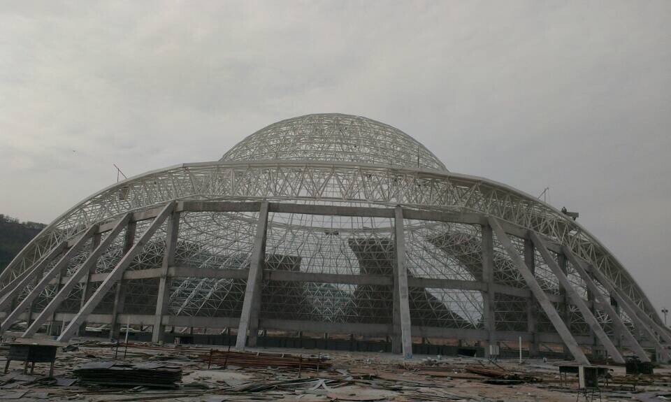 海伦体育场馆网架工程